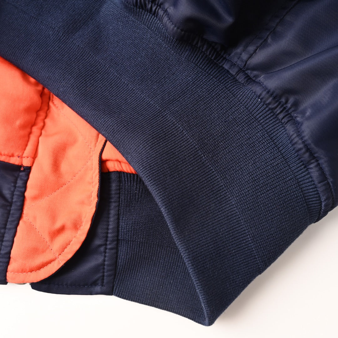 Logo Patch Bomber Blue