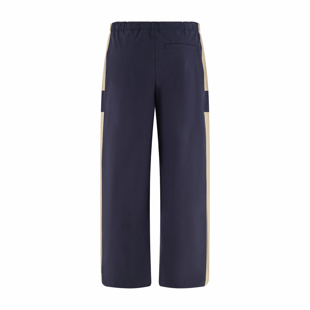 Contrast Stripe Track Pants Navy Blue