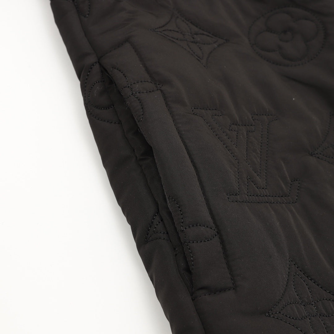 Monogram Padded Light Blouson Black