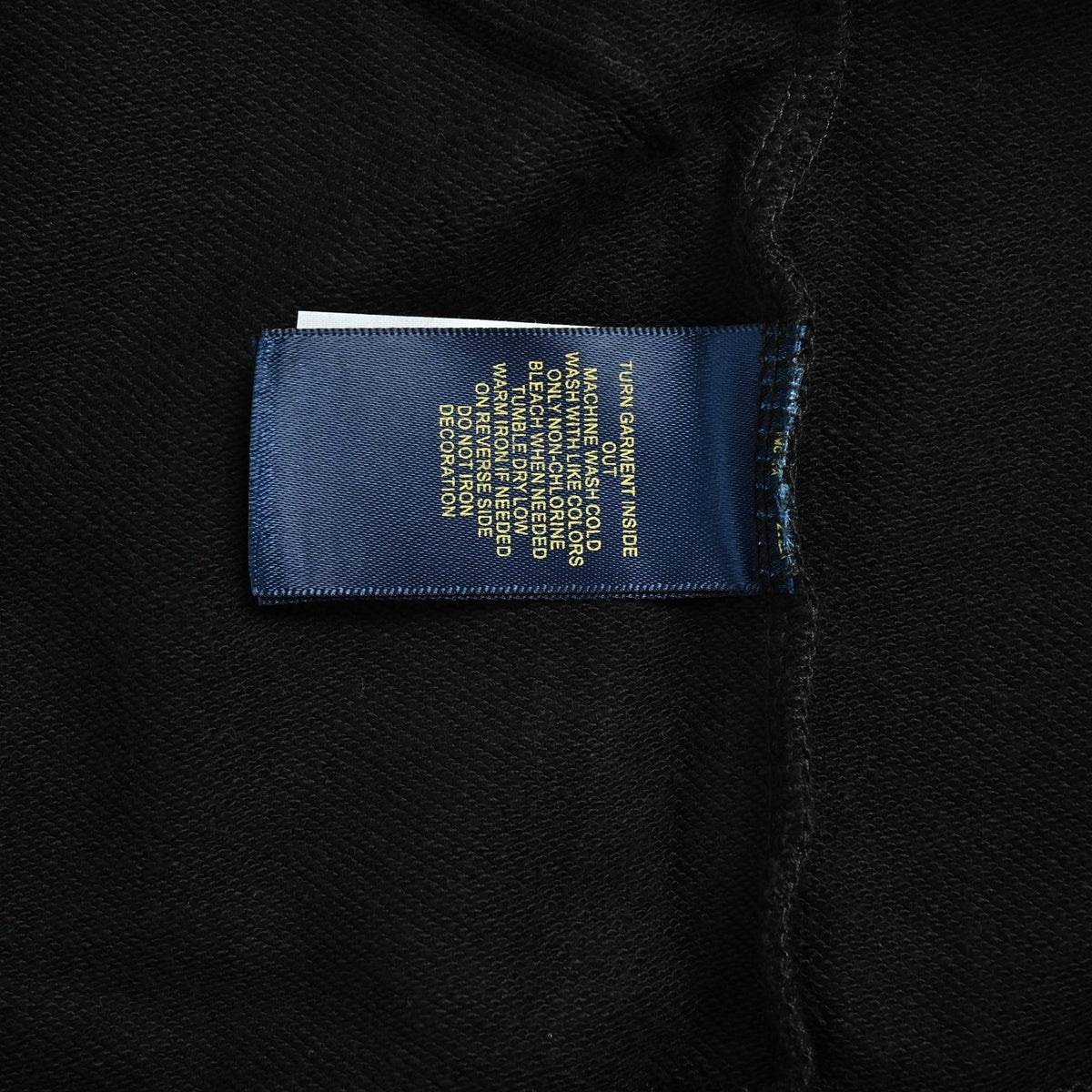 Double-Knit Full-Zip Hoodie Black