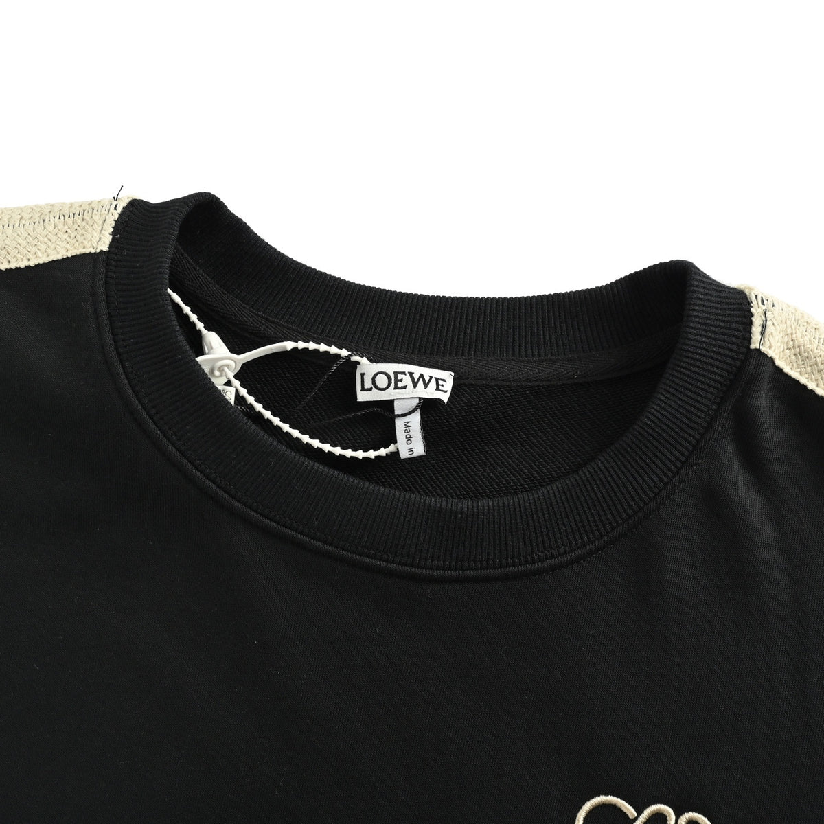 Anagram Braid-Trim Black