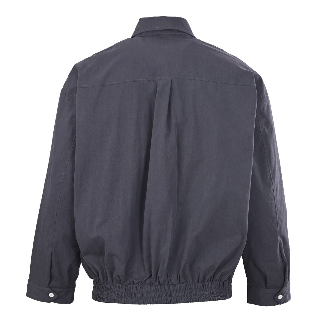 Old Poplin Blouson Smoky Grey