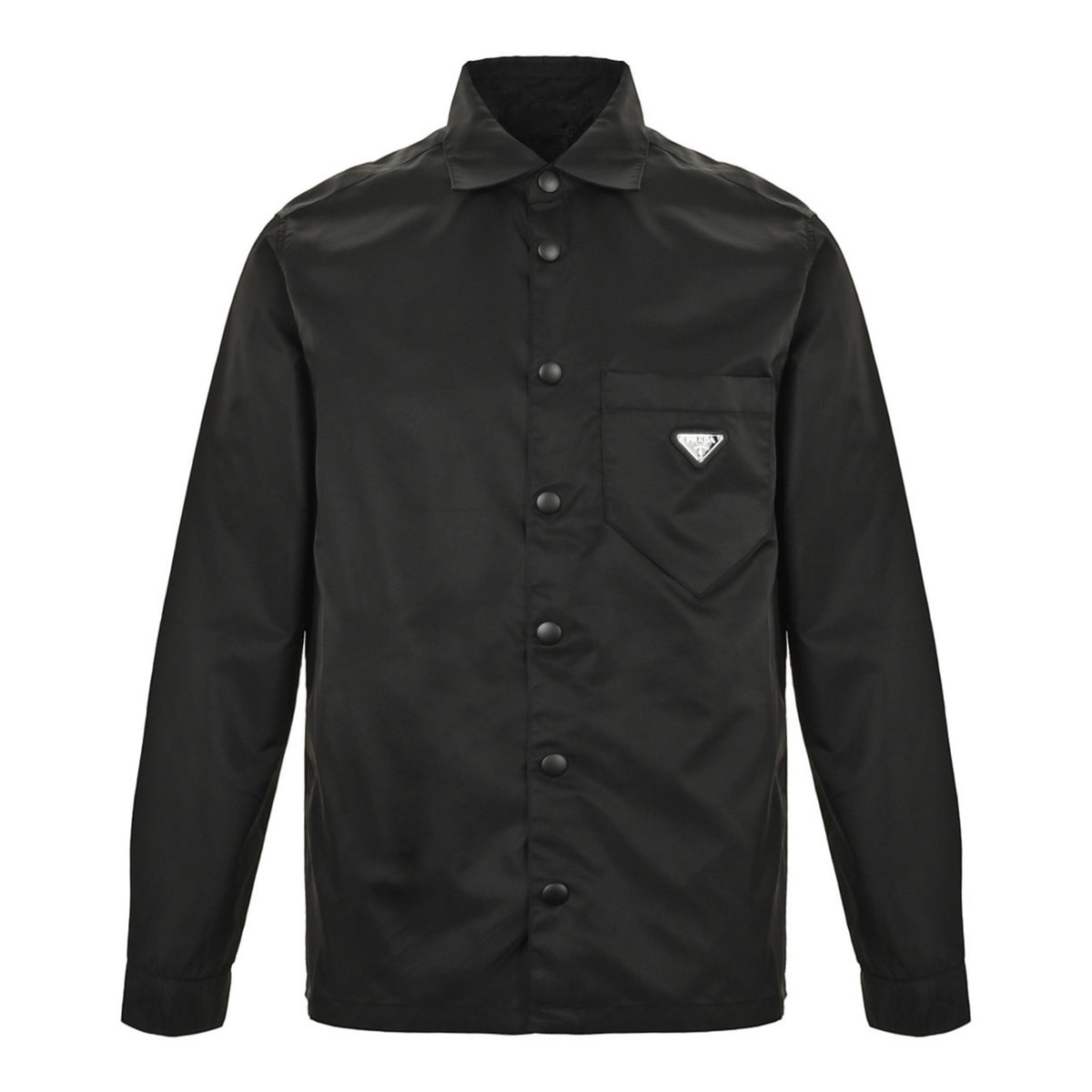 Re-Nylon Logo Plaque Black