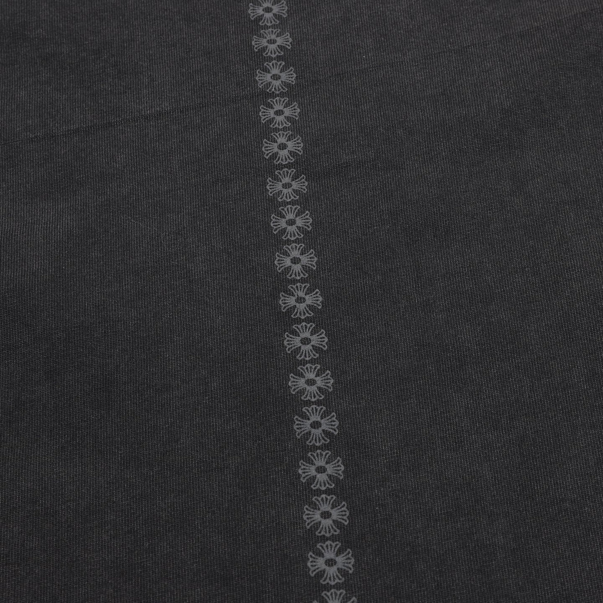 Graphic Sleeve Long Sleeve Pocket T-Shirt Washed Black