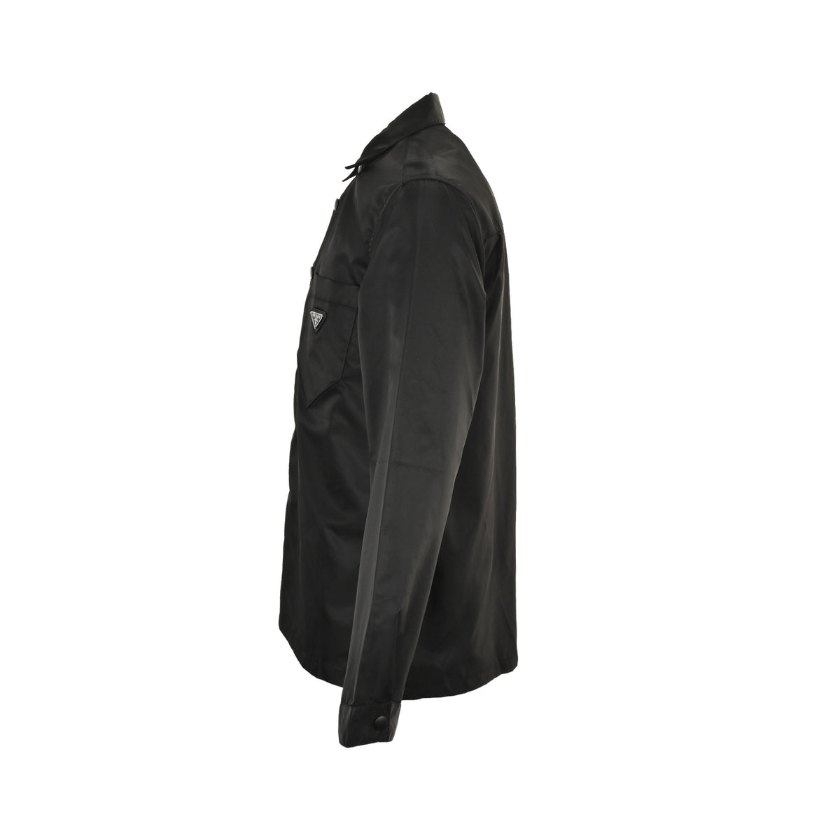 Re-Nylon Logo Plaque Black