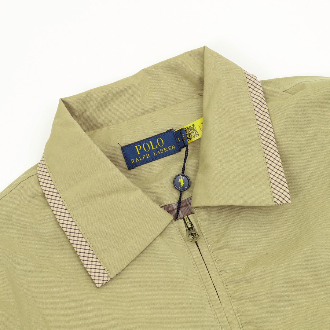 Harrington Jacket Light Olive Green