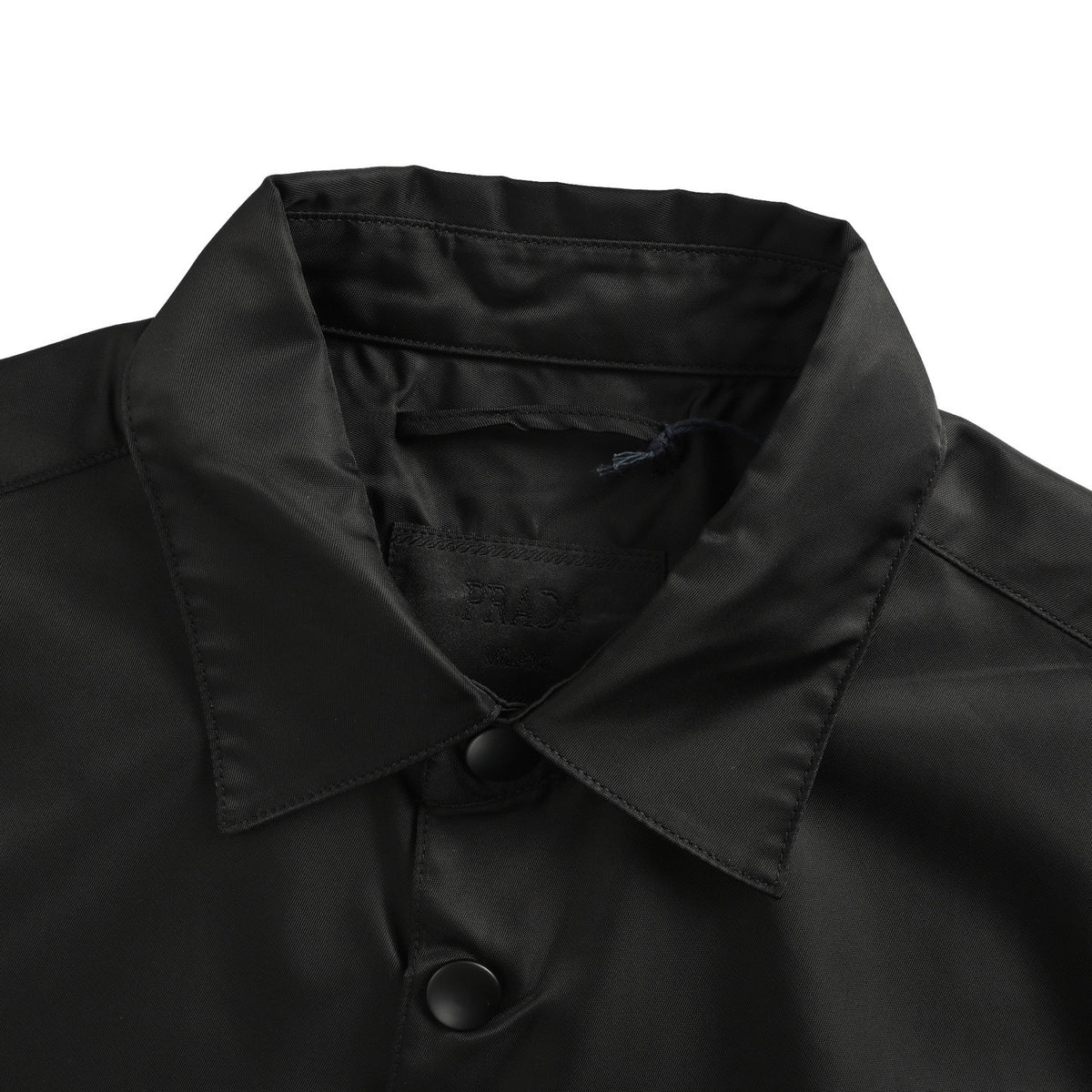 Re-Nylon Logo Plaque Black