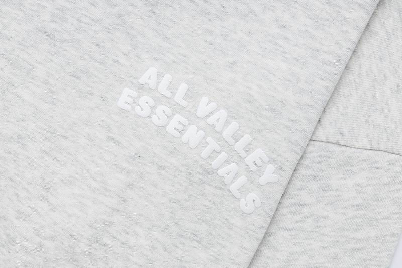 90s All Valley Essentials Zip-Up Hoodie