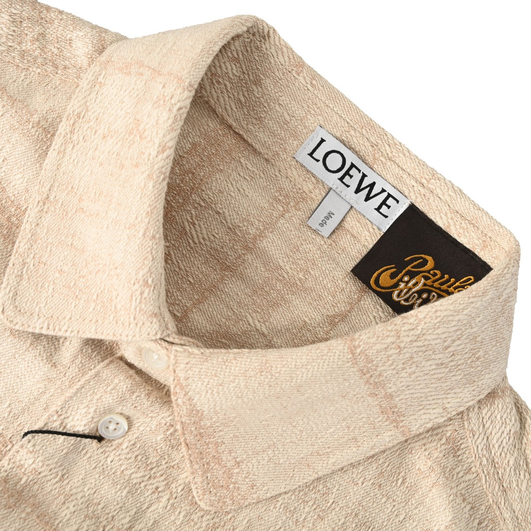 Jacquard Denim Beige