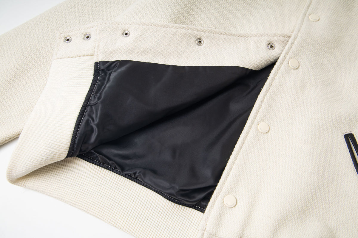 Teddy Varsity Natural & Black