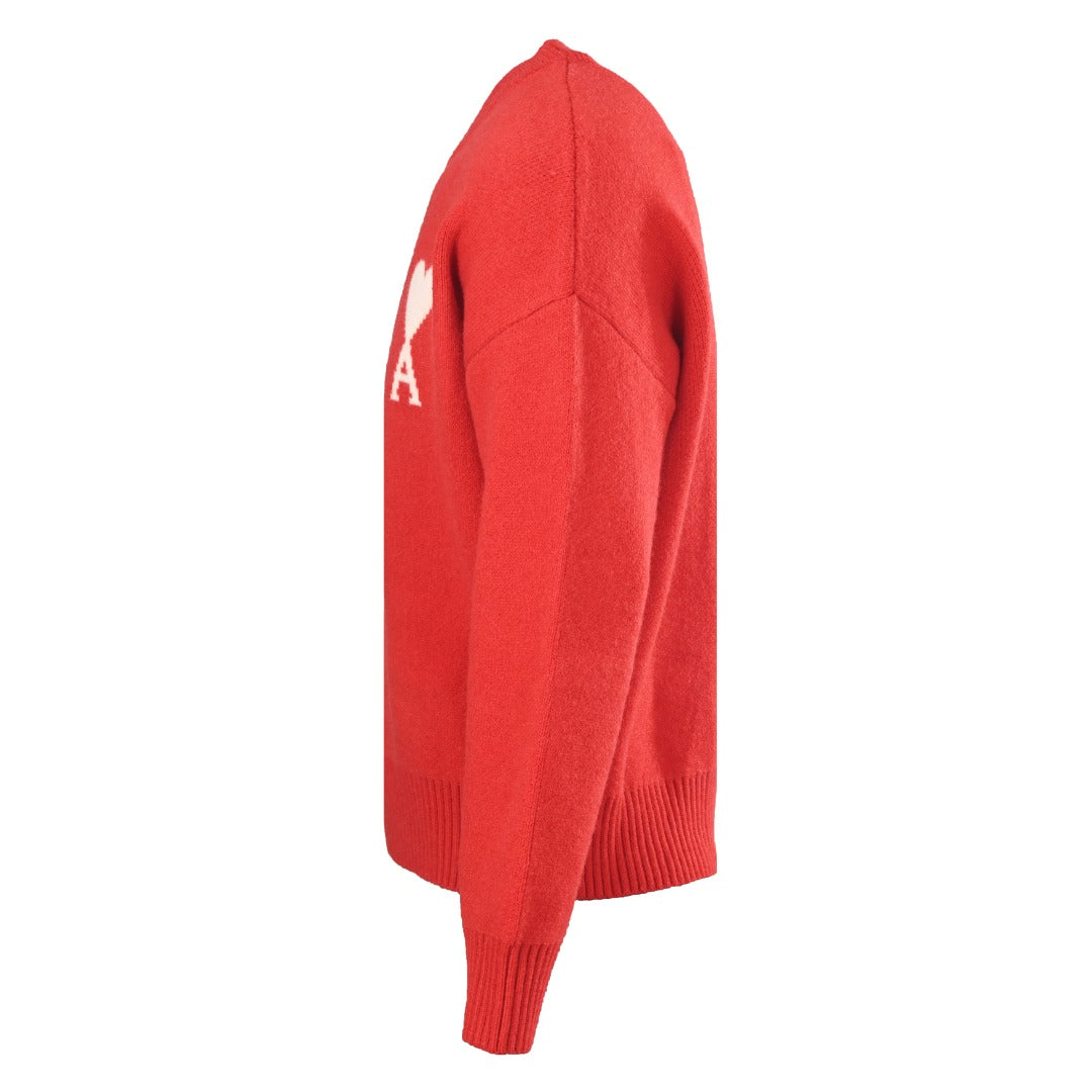 Ami de Coeur Holiday Intarsia Red