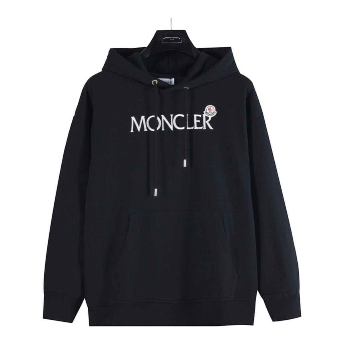 Logo Cotton Sweatshirt Black
