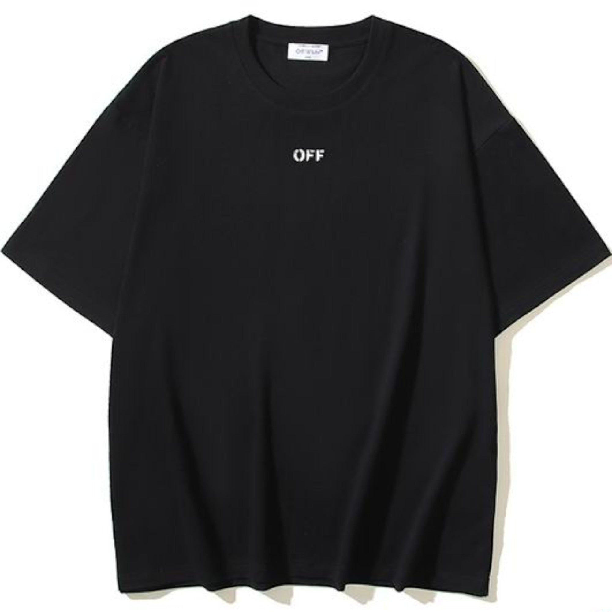 OFF Logo Skate T-Shirt Black
