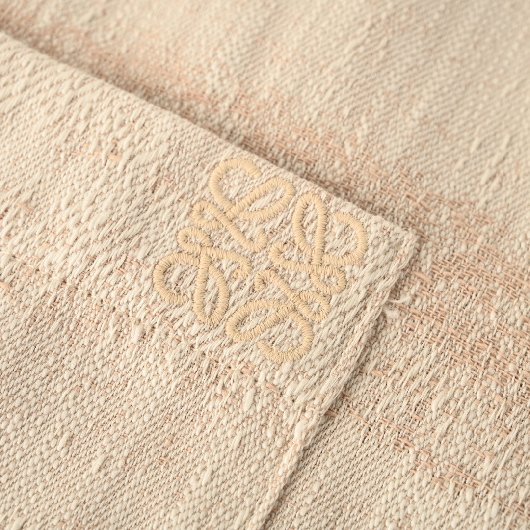 Jacquard Denim Beige