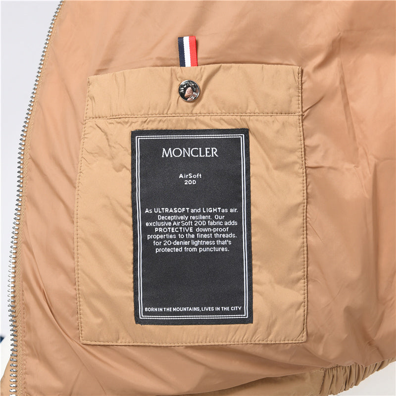Vermeille Hooded Short Down Beige
