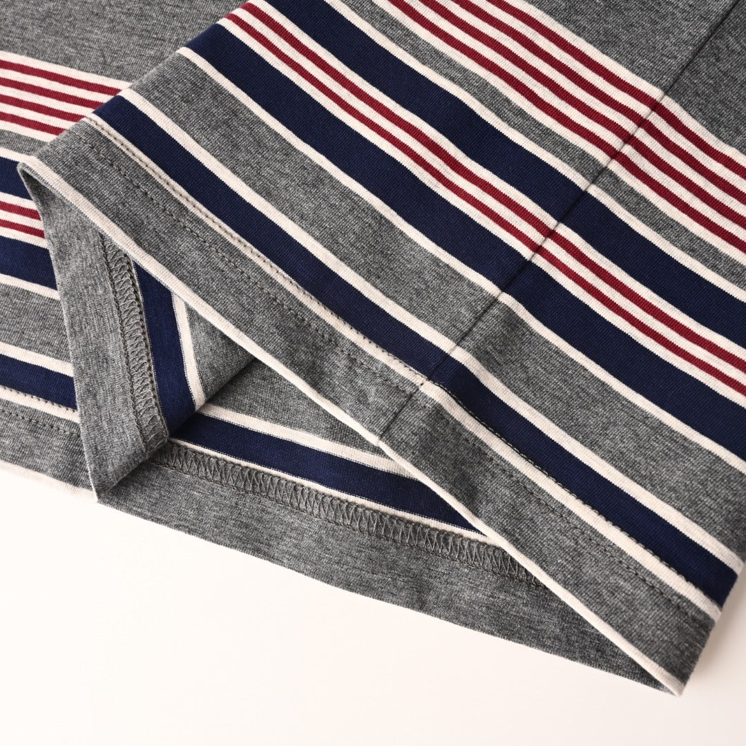 Striped Pocket Grey