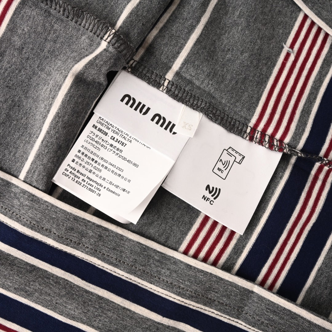 Striped Pocket Grey