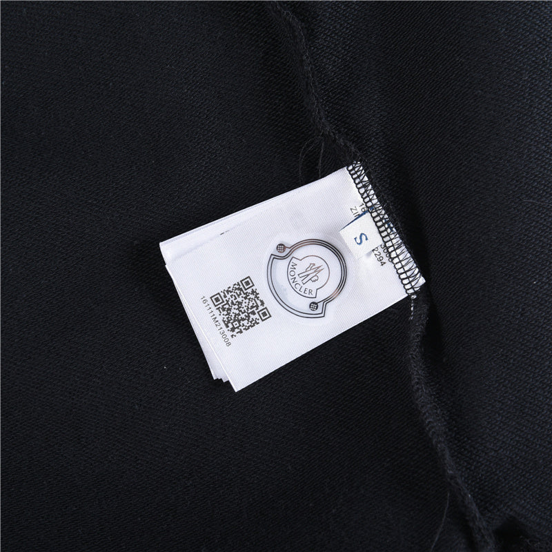 Logo Cotton Sweatshirt Black