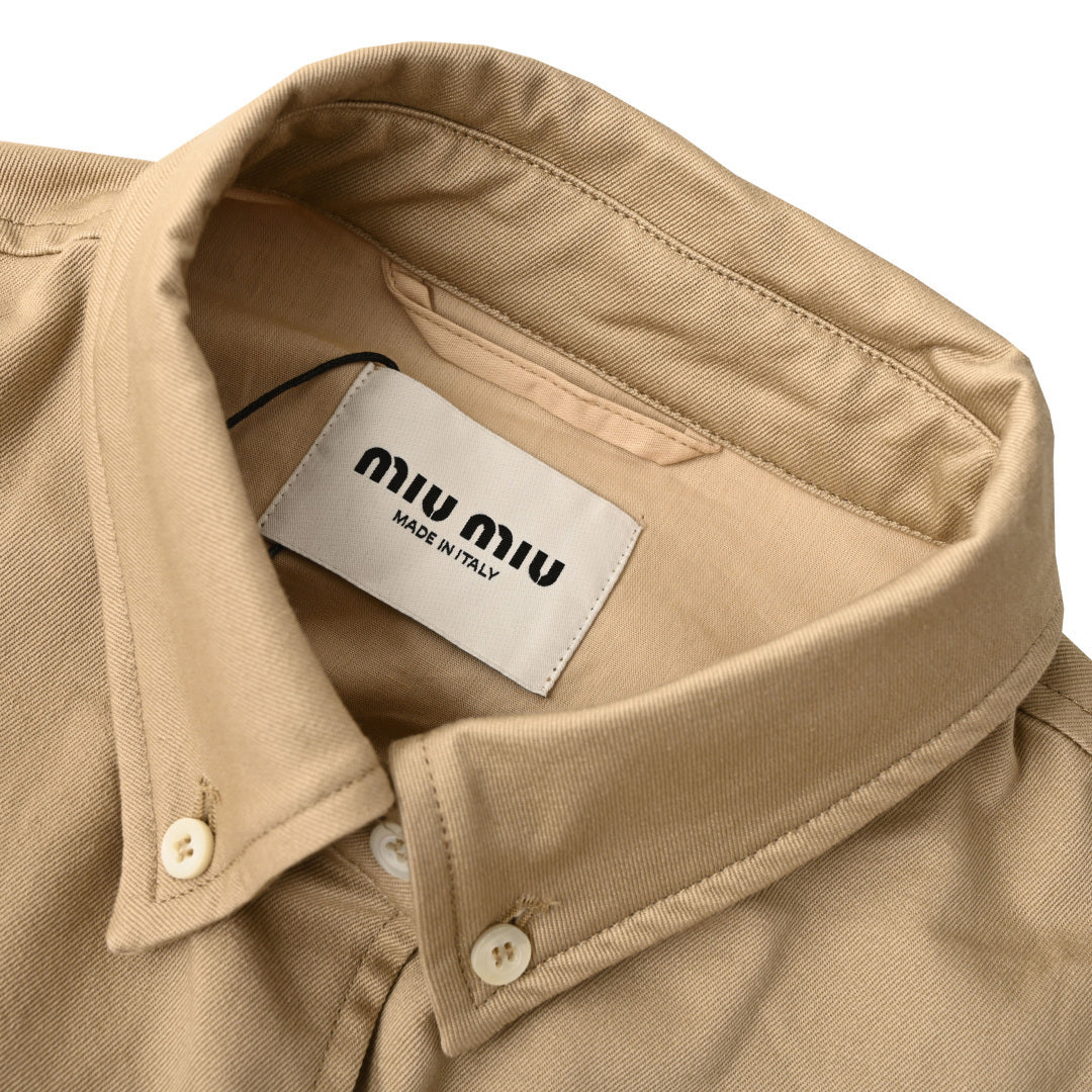Chino Cloth Blouson Neutral