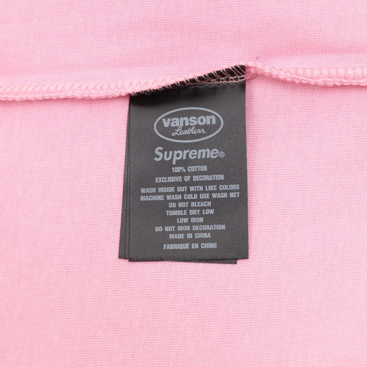 L/S x Vanson Leathers Pink