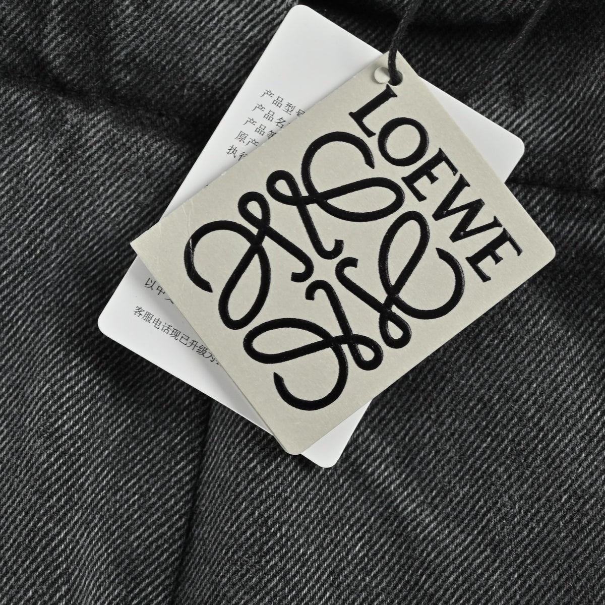 Pleated Barrel-Leg Washed Black