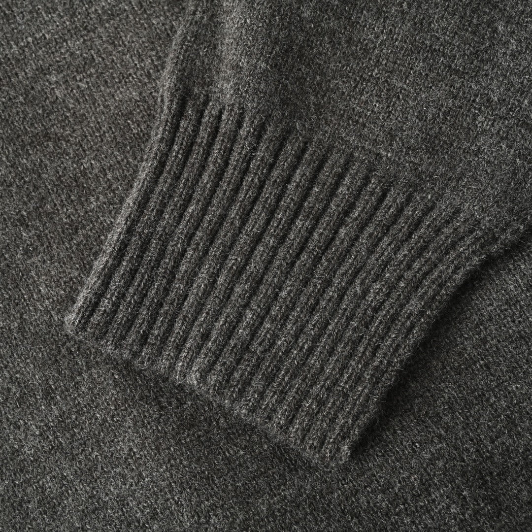Ami de Coeur Intarsia Heather Grey