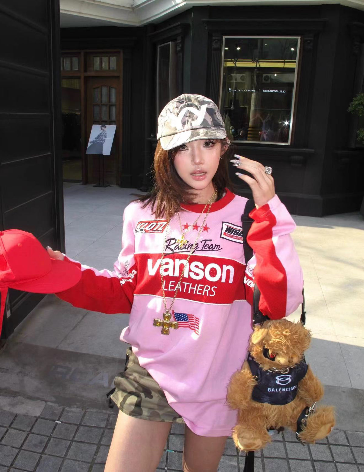 L/S x Vanson Leathers Pink