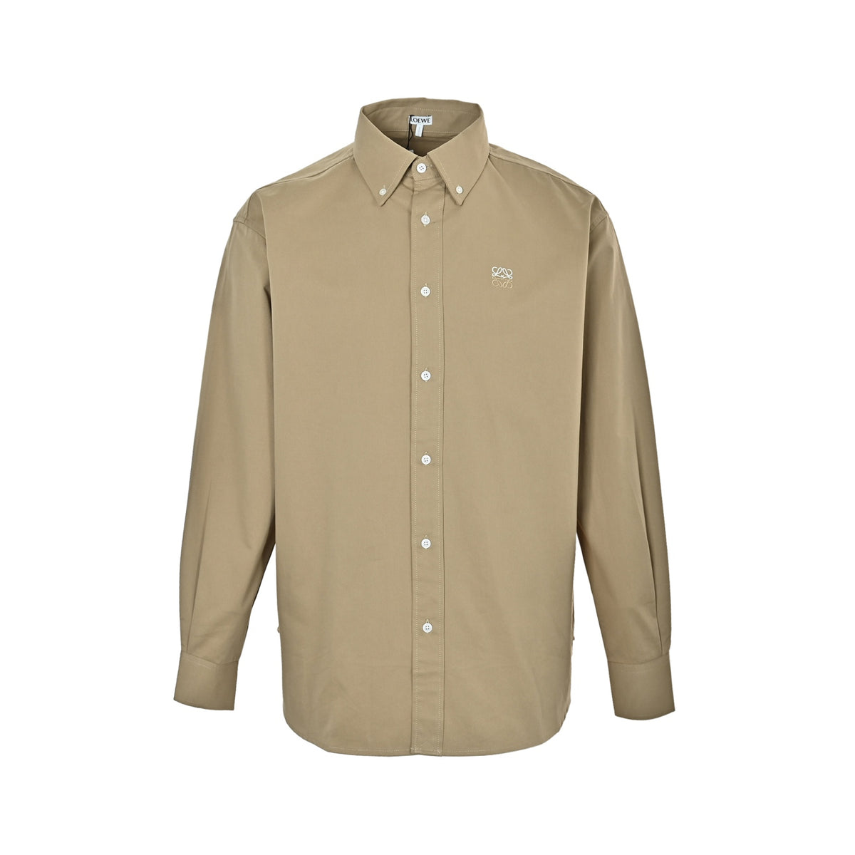 Brushed Cotton-Twill Beige