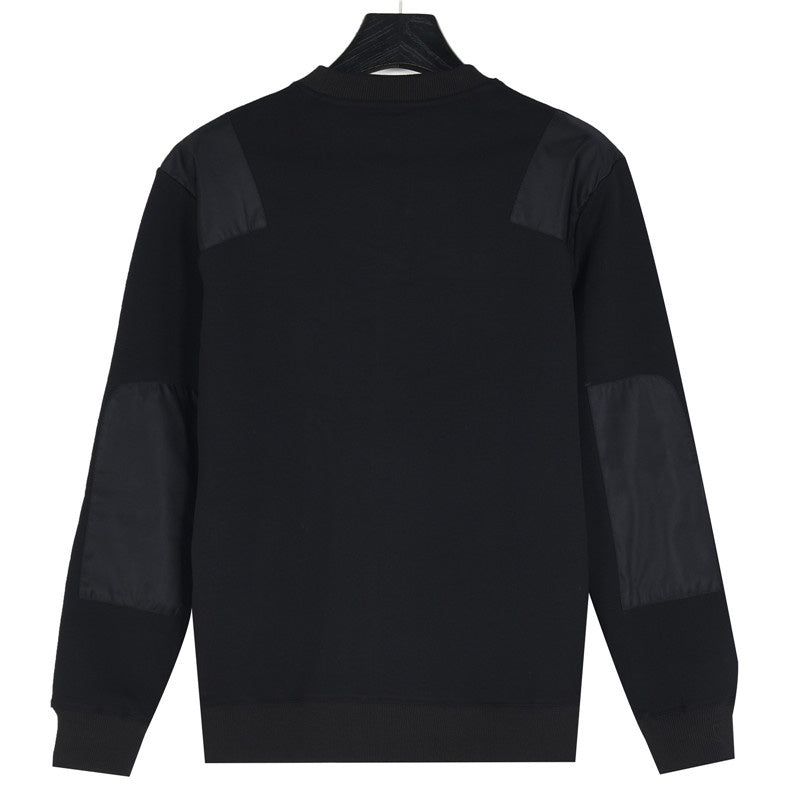 Triangle Logo Panelled Black