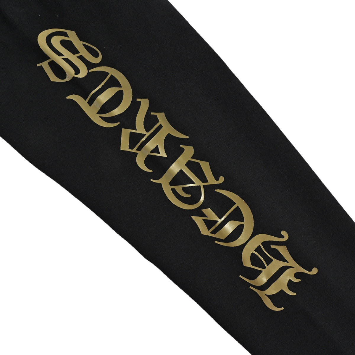 Vertical Logo Hoodie Black
