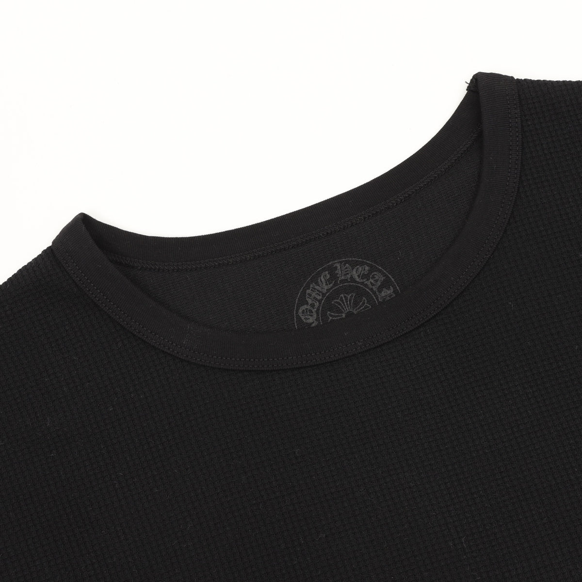 Dagger Logo Thermal Long Sleeve T-Shirt Black