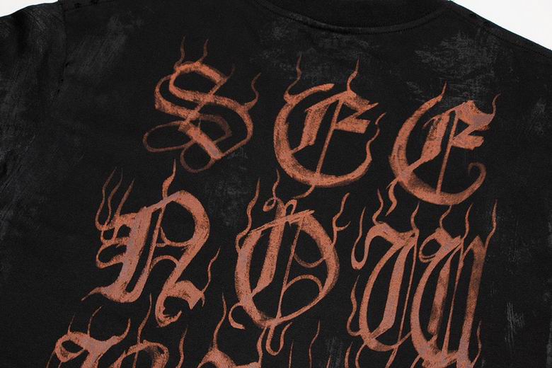 Heavy Metal T-Shirt Stained Black