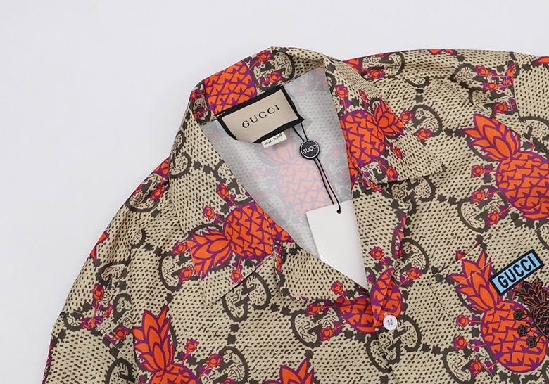 GG Pineapple Silk Print