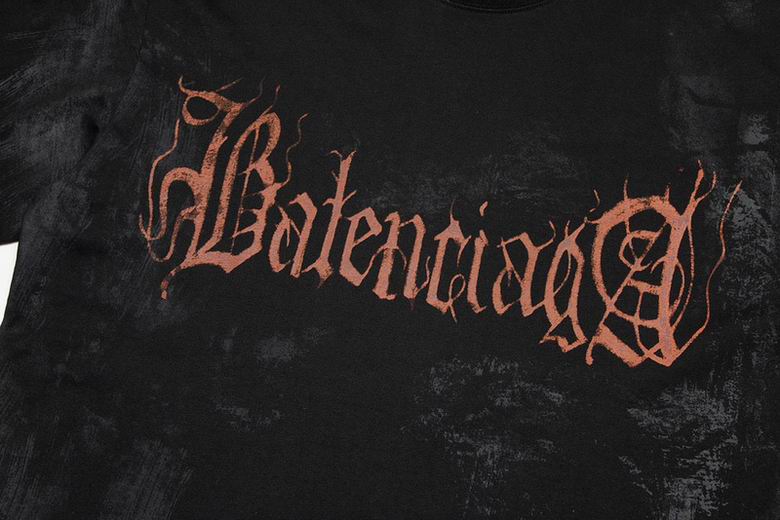 Heavy Metal T-Shirt Stained Black