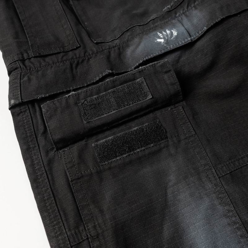 Large Cargo Pants Black