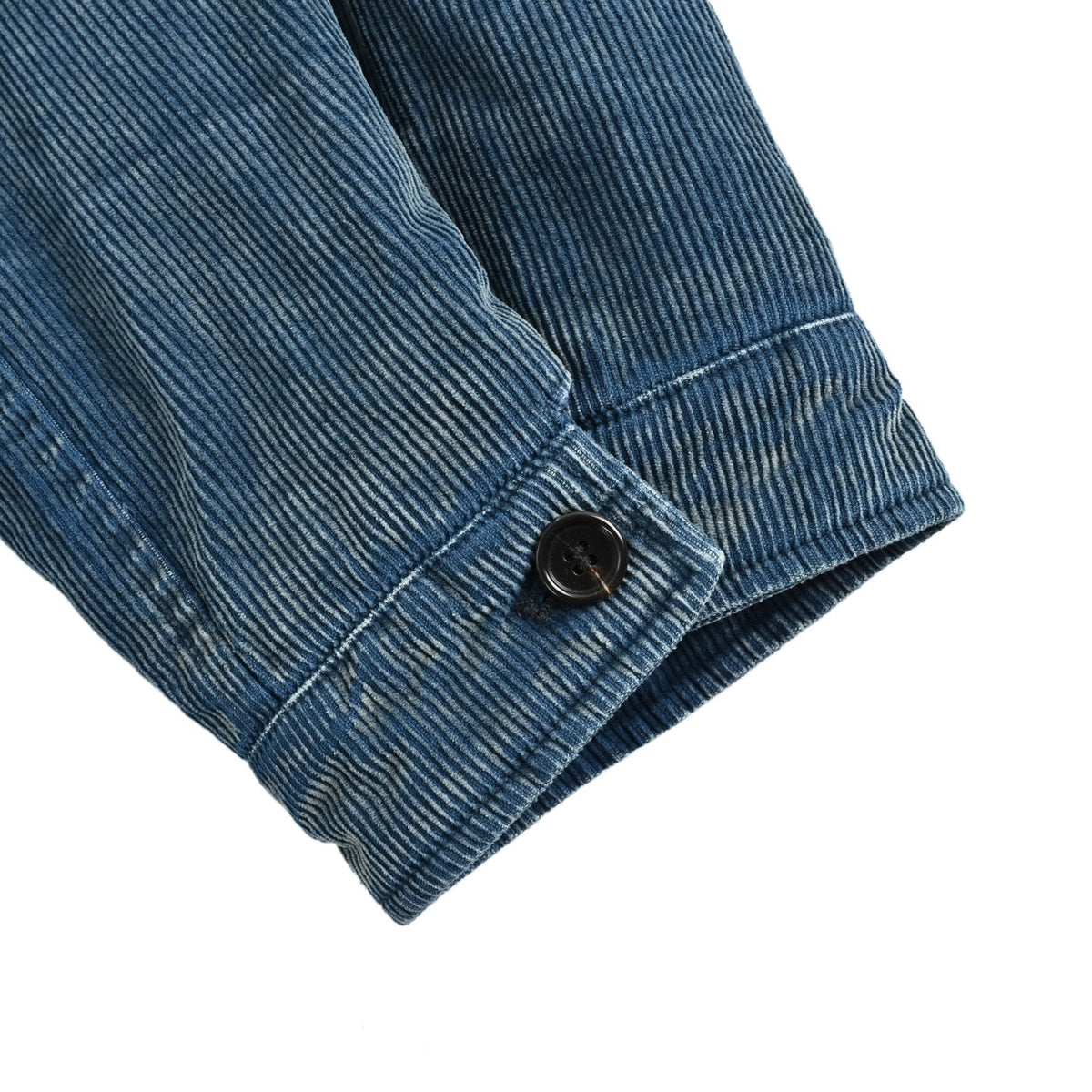 Washed Corduroy Azzurro