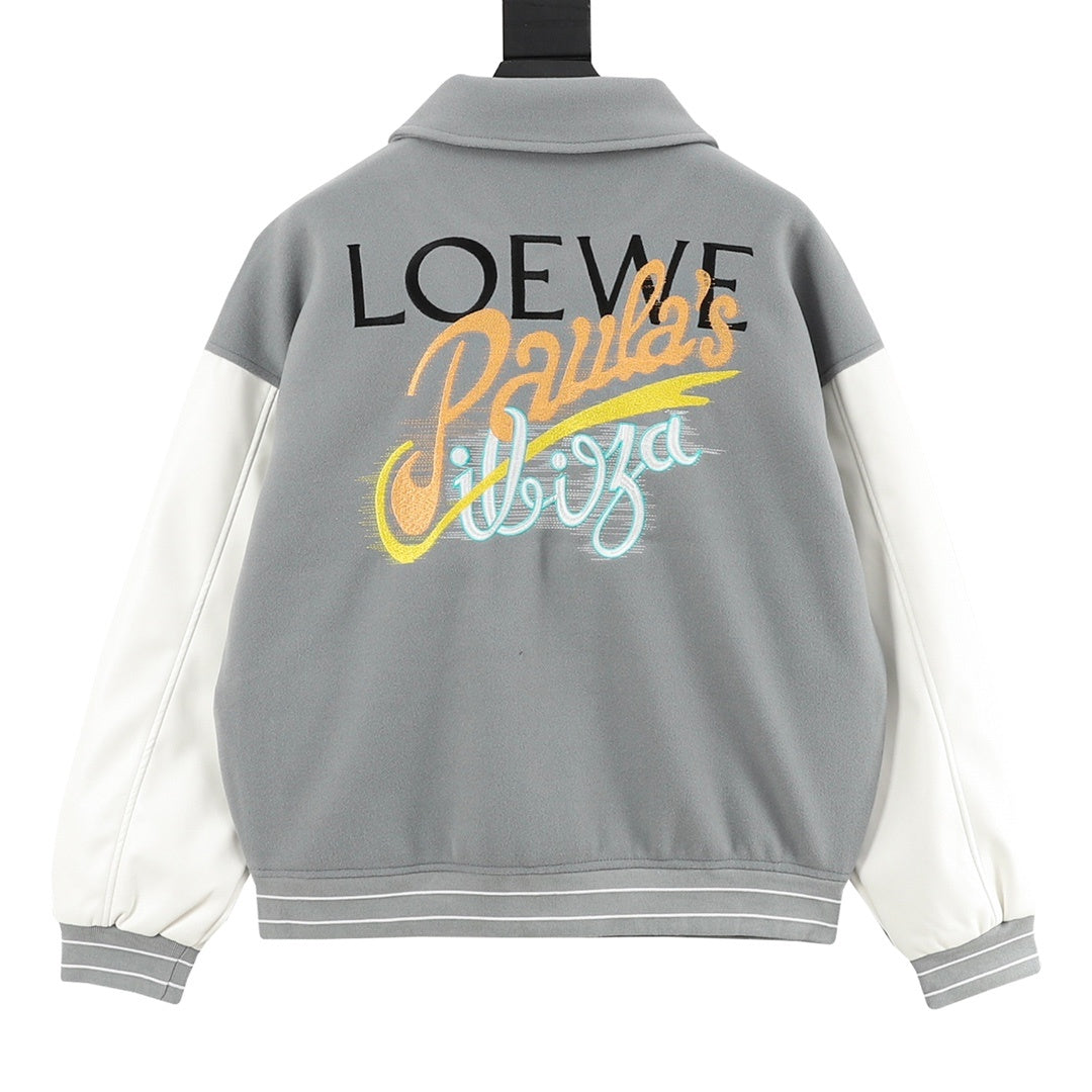 Collegiate Varsity Light Grey White
