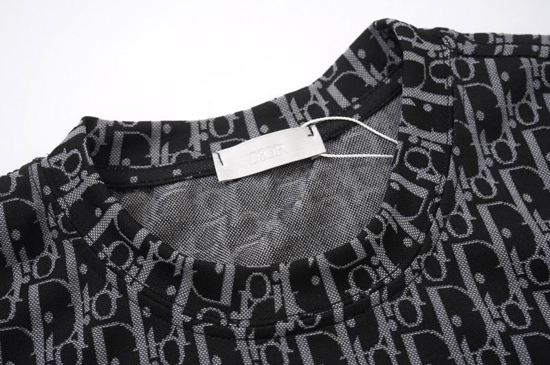 Oblique Monogram T-Shirt Grey
