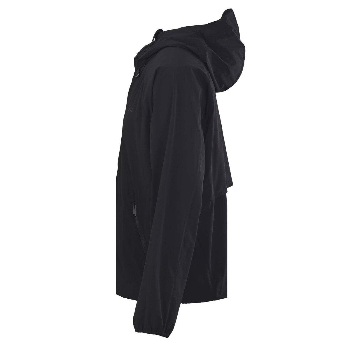 Re-Nylon Hooded Black