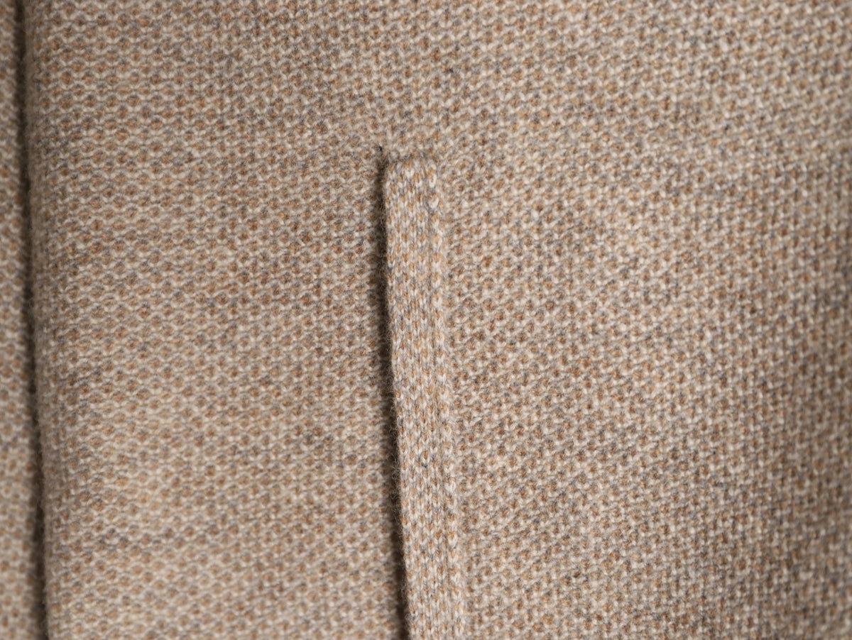 Varallo Full-Zip Hoodie Oatmeal Beige