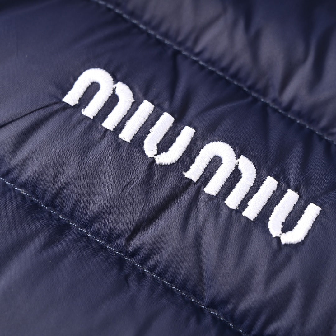 Light Pongé Down Navy Blue