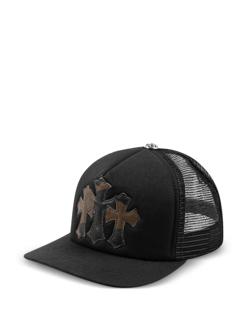 Chrome Hearts Cross Appliqué Cemetery Trucker Hat