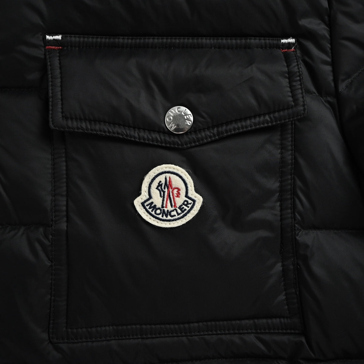 Verith Hooded Short Down Black