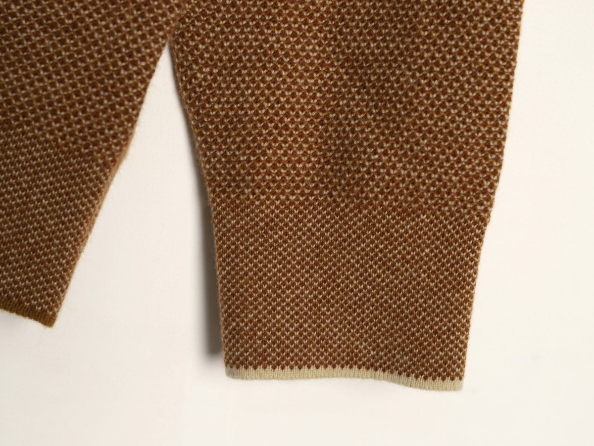 Varallo Full-Zip Hoodie Hazelnut Brown