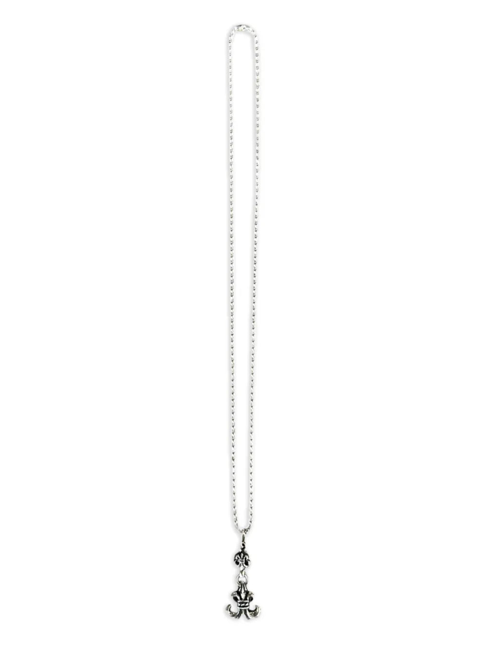 Chrome Hearts Fleur Ball Pendant Necklace