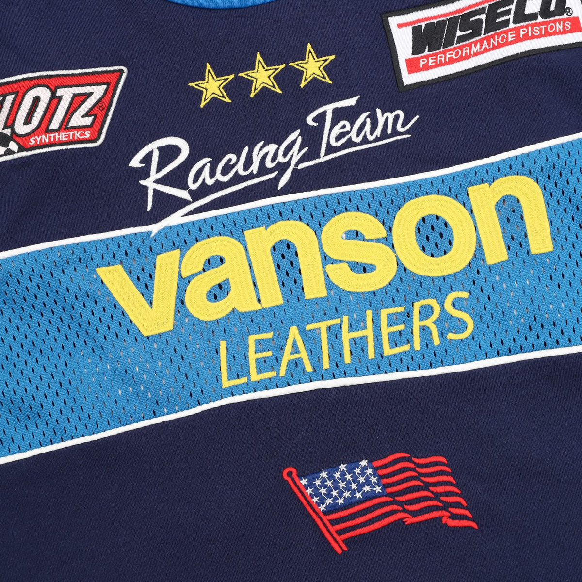 L/S x Vanson Leathers Navy