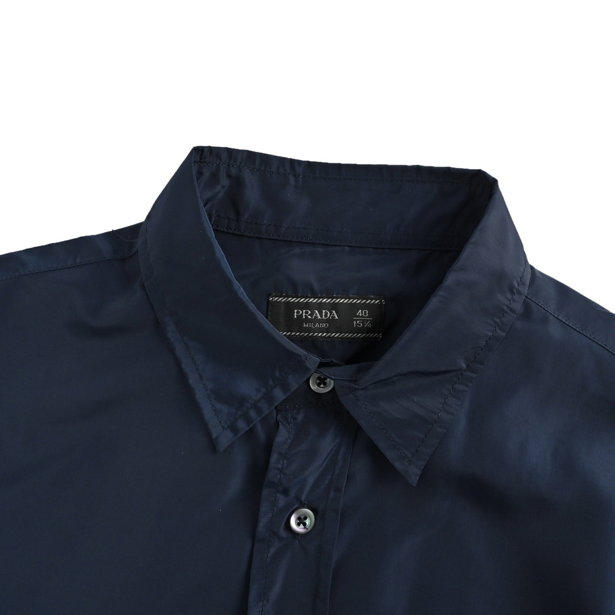 Re-Nylon Triangle Logo Navy Blue
