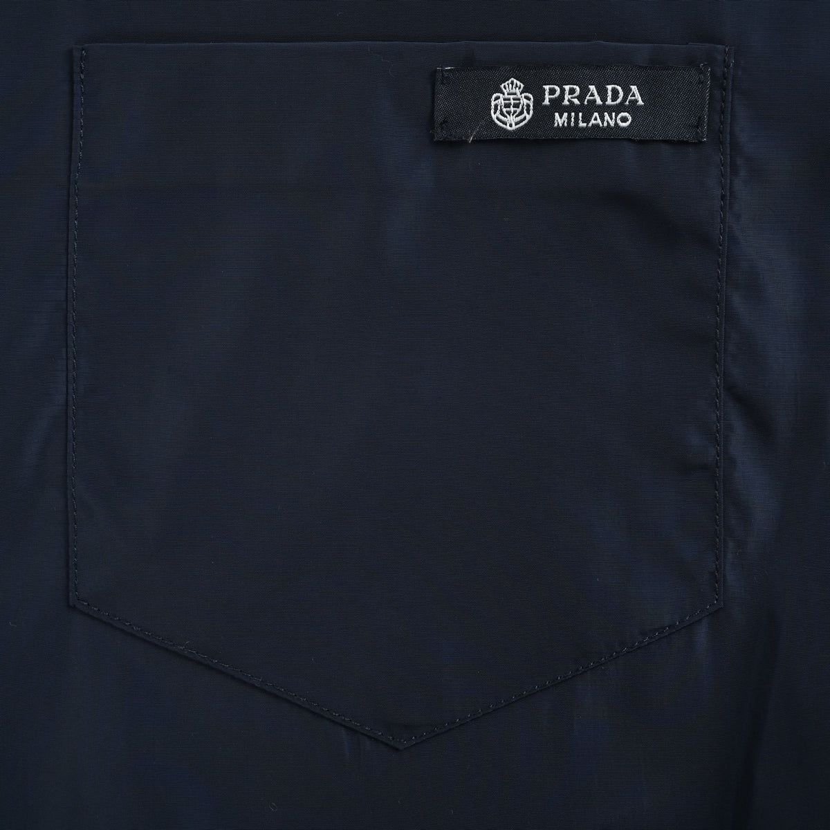 Re-Nylon Triangle Logo Navy Blue