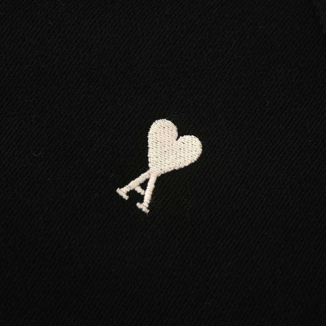 Ami de Coeur Zipped Black & Ivory