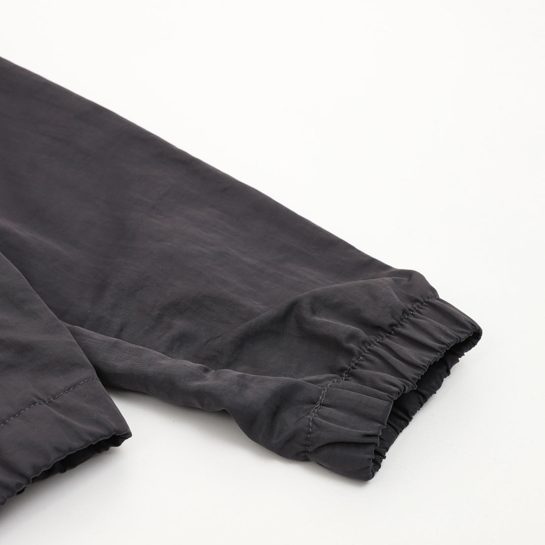 Lightweight Hooded Windbreaker Black